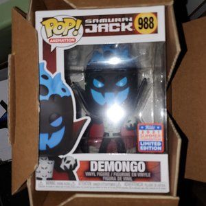 Funko Pop Samurai Jack Demongo #988 (HT 2021 Summer Convention Exc) New in Box